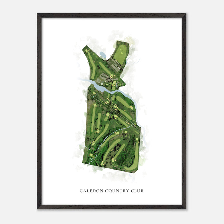 Print of Caledon Country Club Classic Map