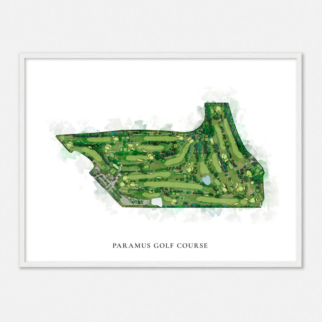 Print of Paramus Golf Course Classic Map