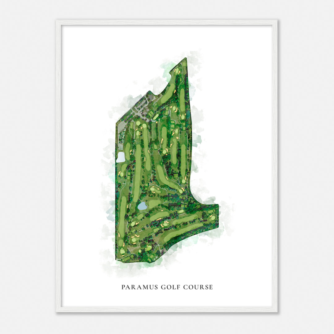 Print of Paramus Golf Course Classic Map