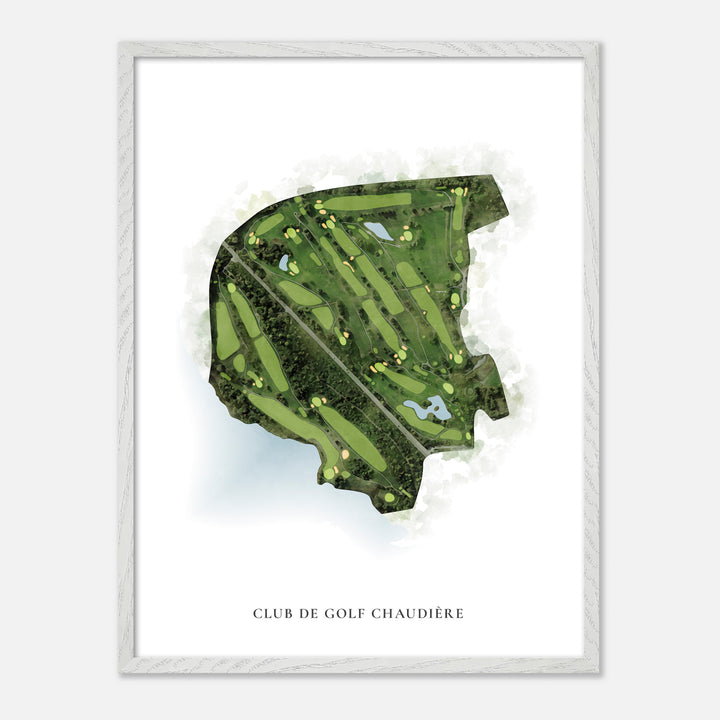 Club de Golf Chaudière, Canada - Classic Map