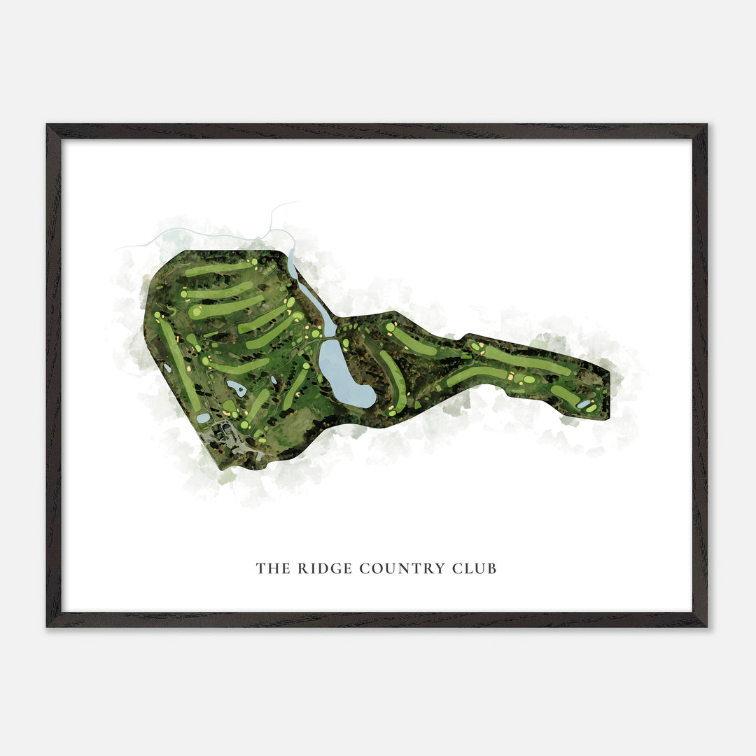 Print of The Ridge Country Club Classic Map