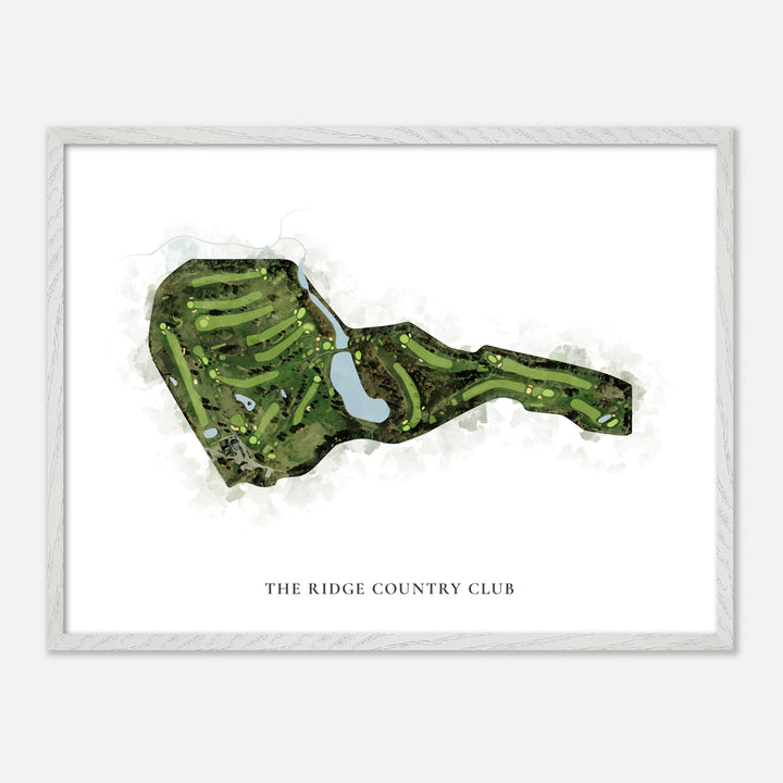 Print of The Ridge Country Club Classic Map