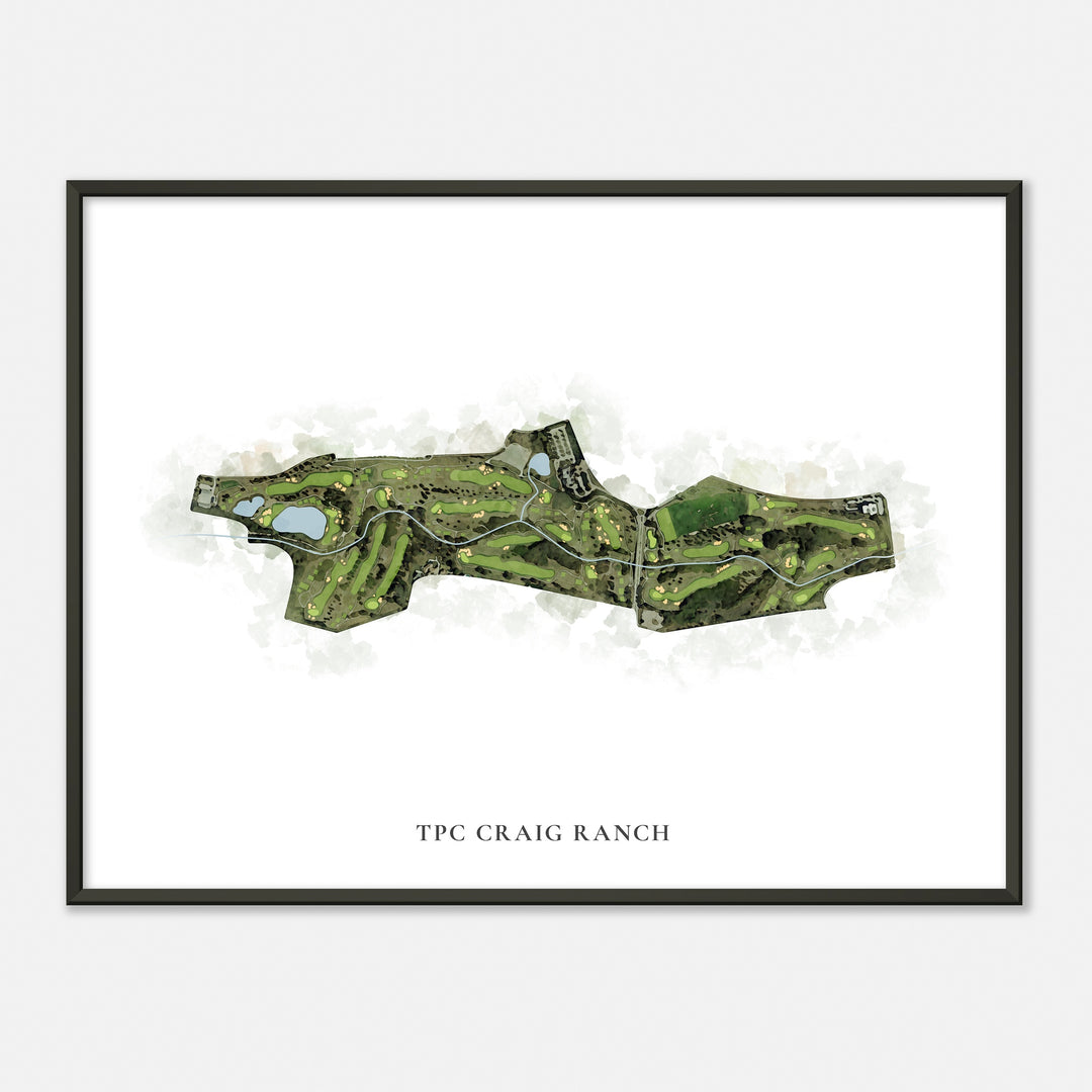 Print of Tpc Craig Ranch Classic Map