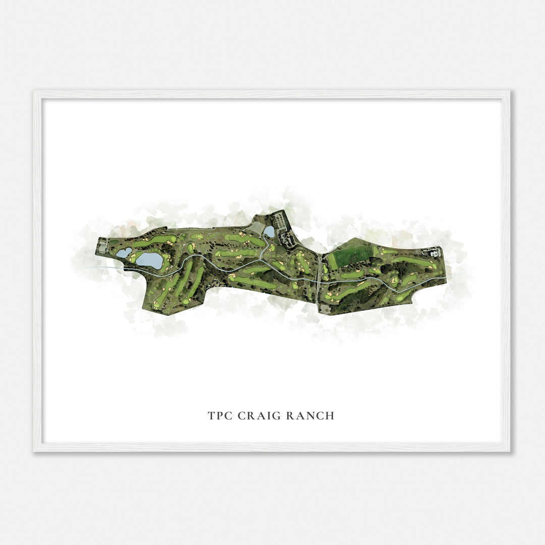 Print of Tpc Craig Ranch Classic Map