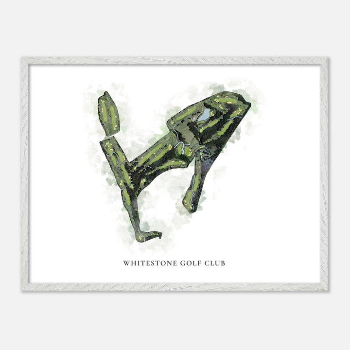 Print of Whitestone Golf Club Classic Map