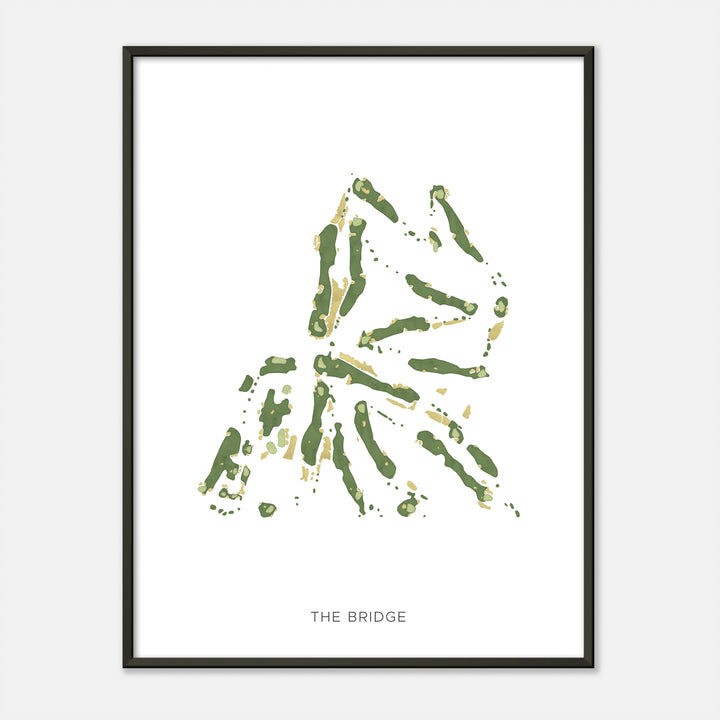 Print of The Bridge Modern Map