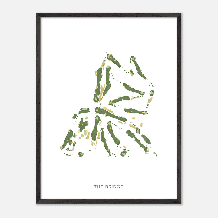 Print of The Bridge Modern Map