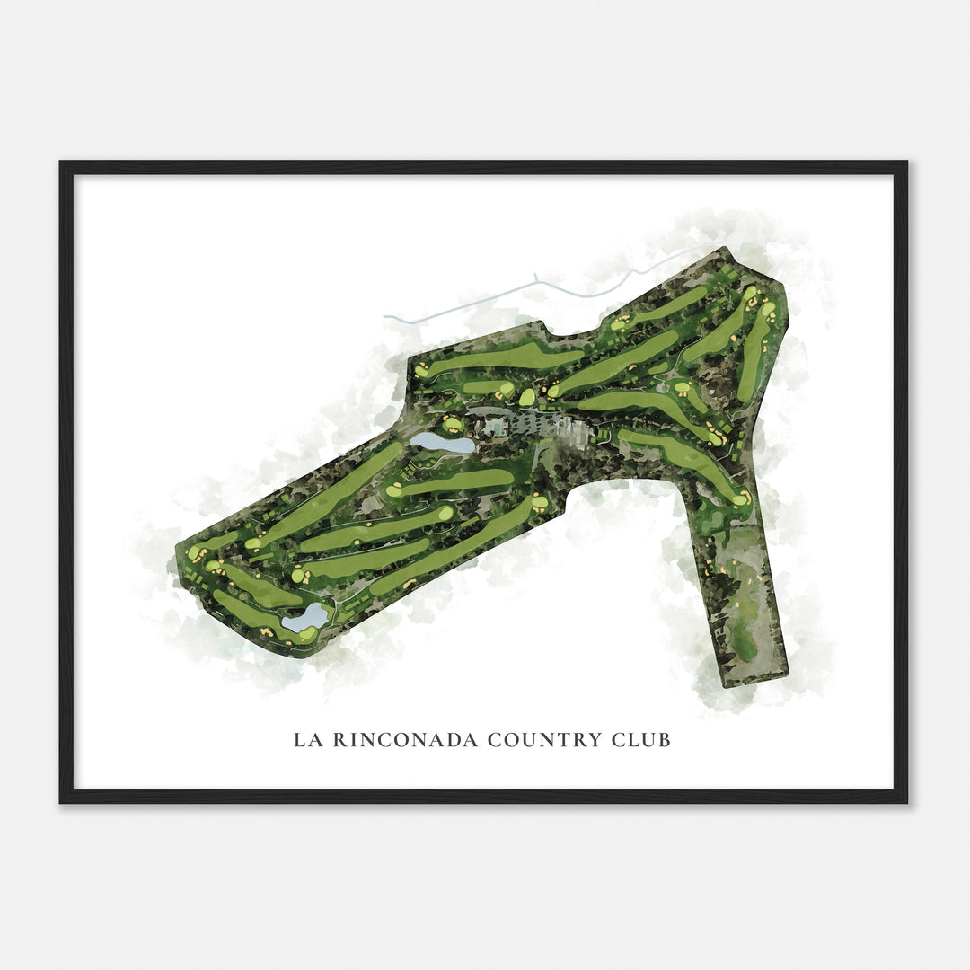 Print of La Rinconada Country Club Classic Map