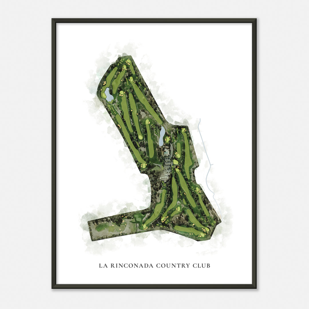 Print of La Rinconada Country Club Classic Map