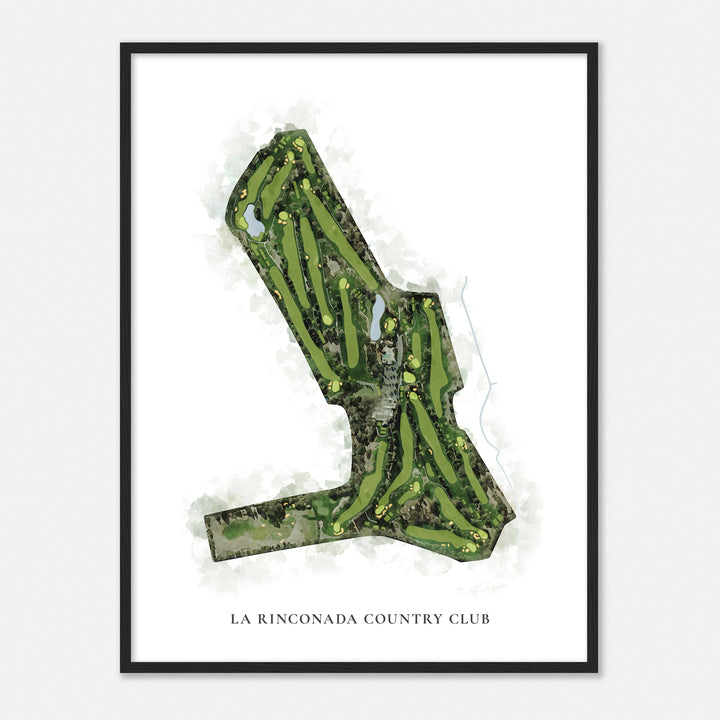 Print of La Rinconada Country Club Classic Map