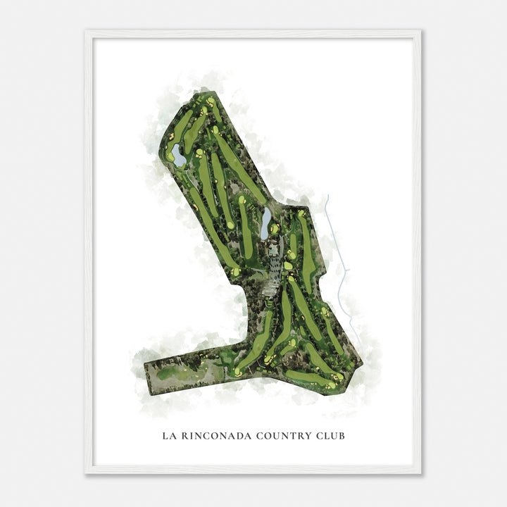 Print of La Rinconada Country Club Classic Map