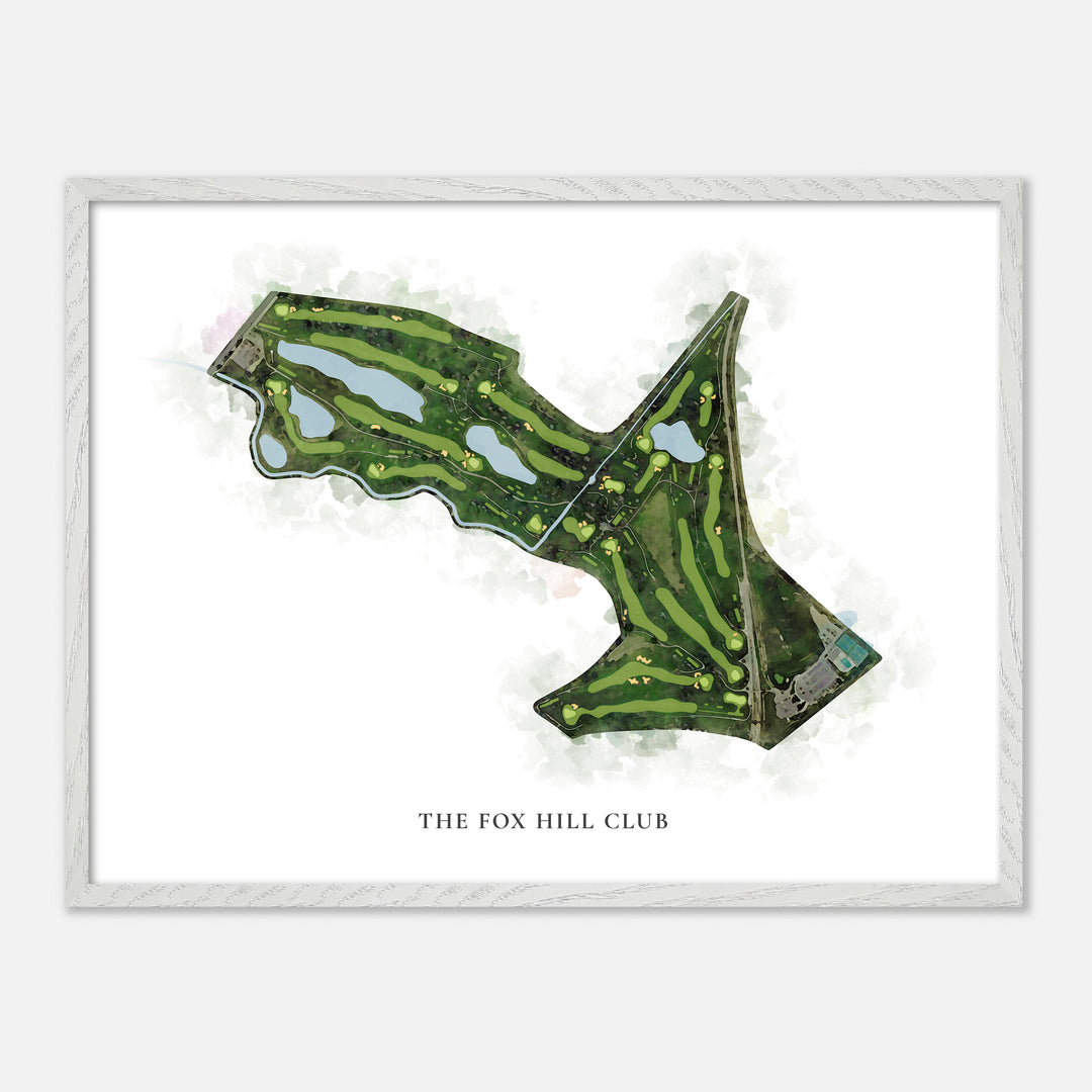 Print of The Fox Hill Club Classic Map