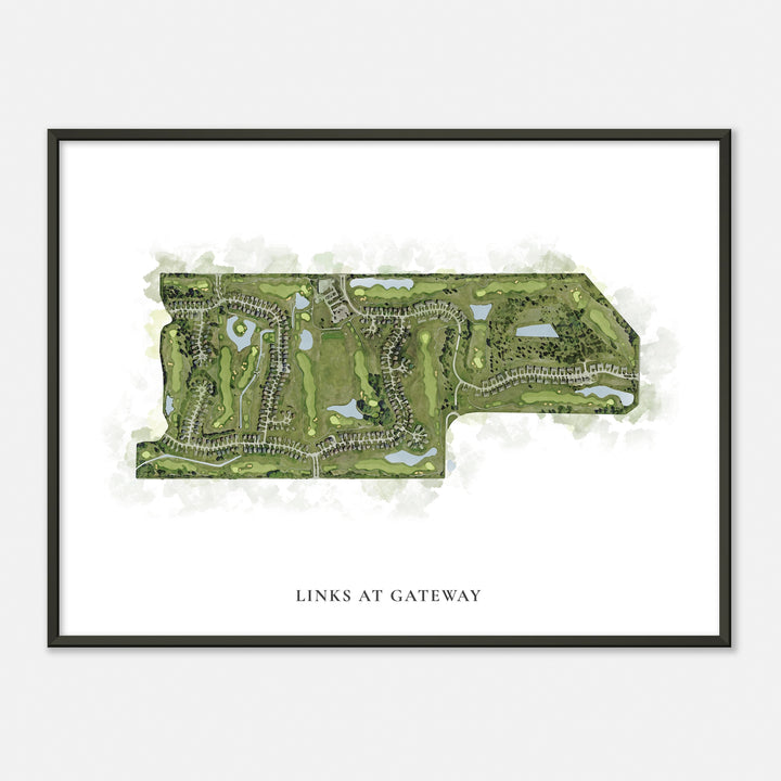 Print of Links At Gateway Classic Map