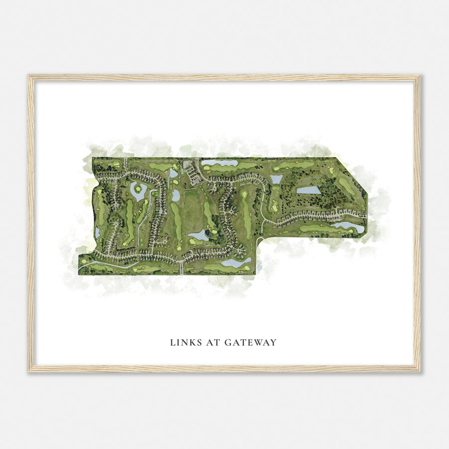 Print of Links At Gateway Classic Map