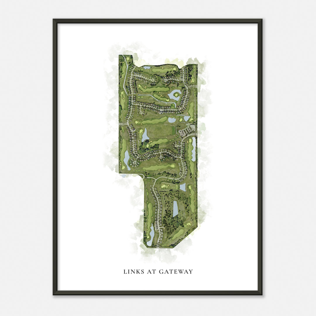 Print of Links At Gateway Classic Map