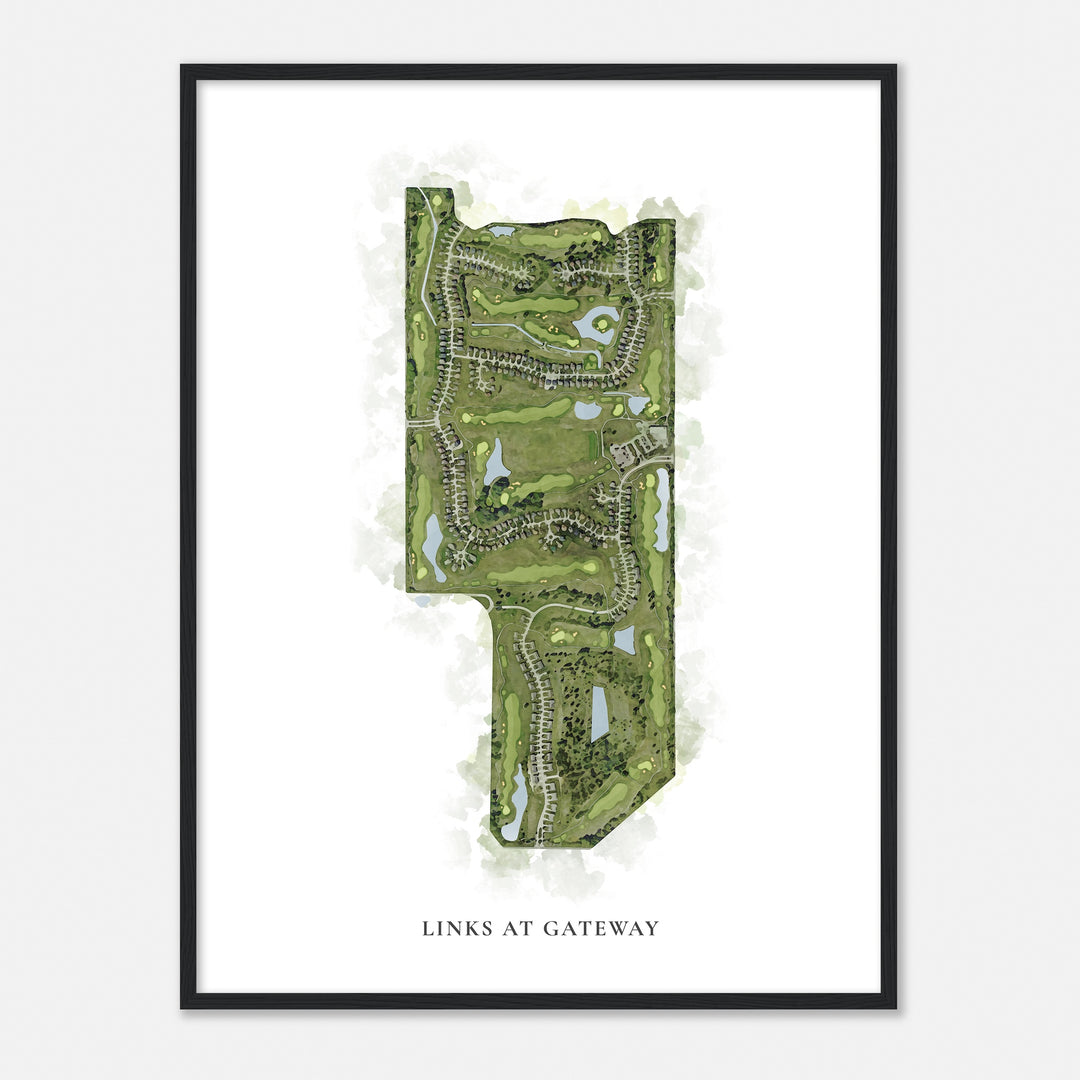 Print of Links At Gateway Classic Map