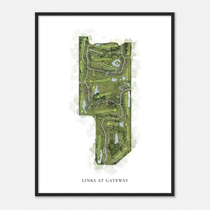 Print of Links At Gateway Classic Map
