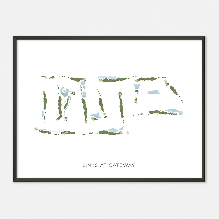 Print of Links At Gateway Modern Map