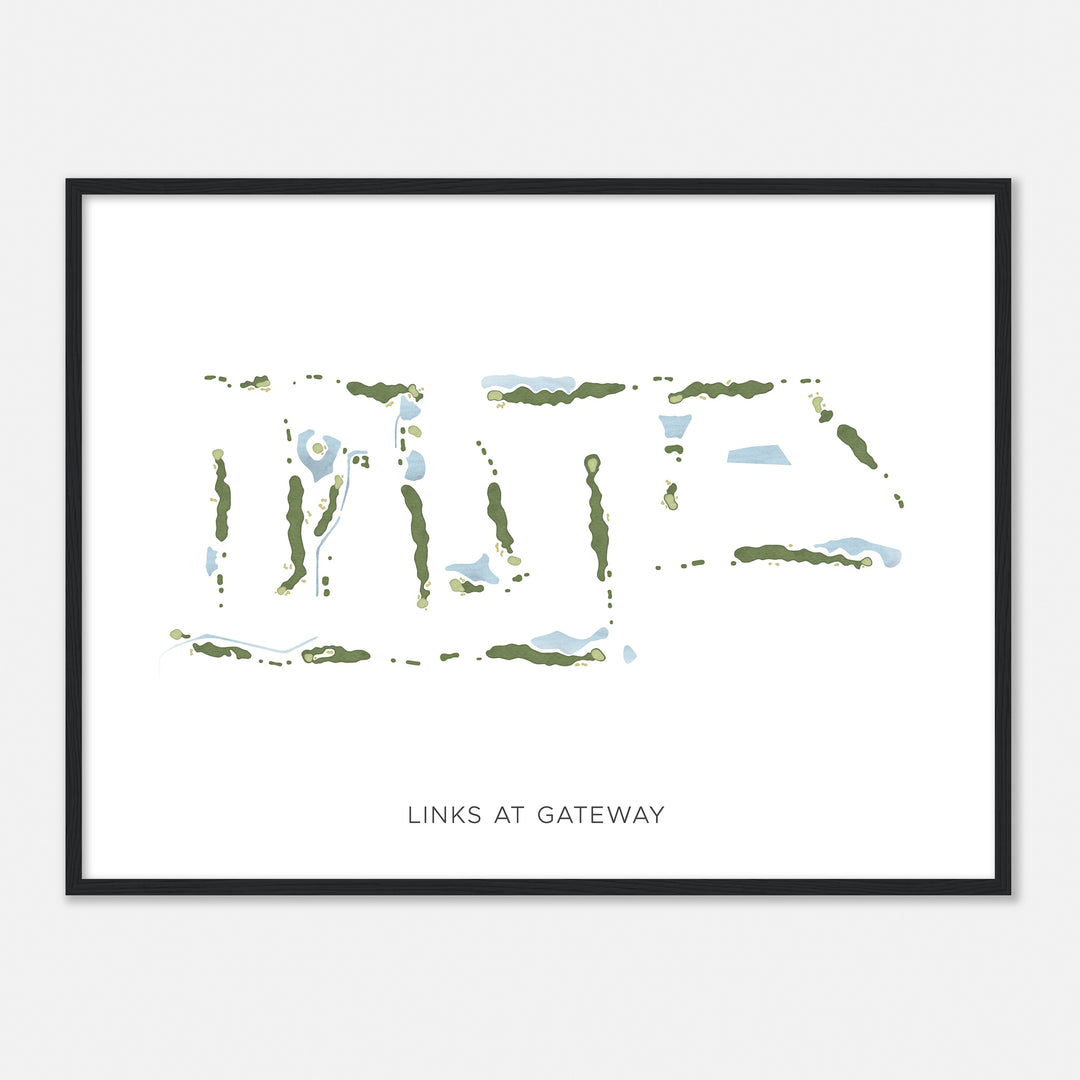 Print of Links At Gateway Modern Map
