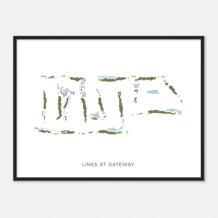 Print of Links At Gateway Modern Map