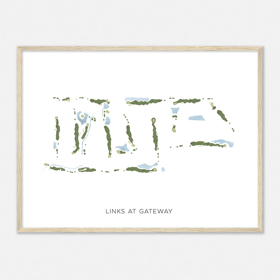 Print of Links At Gateway Modern Map
