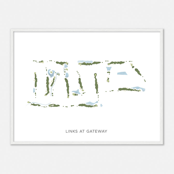 Print of Links At Gateway Modern Map