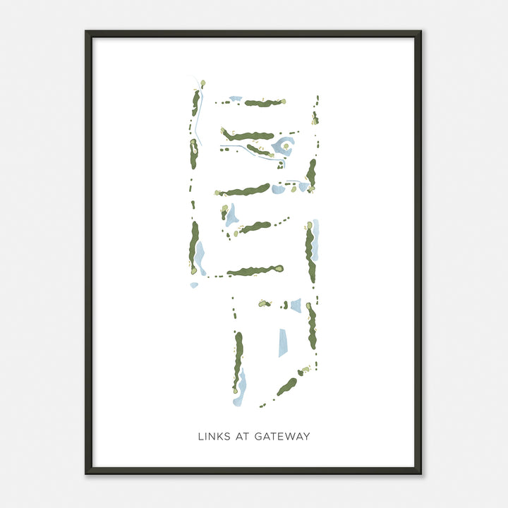 Print of Links At Gateway Modern Map