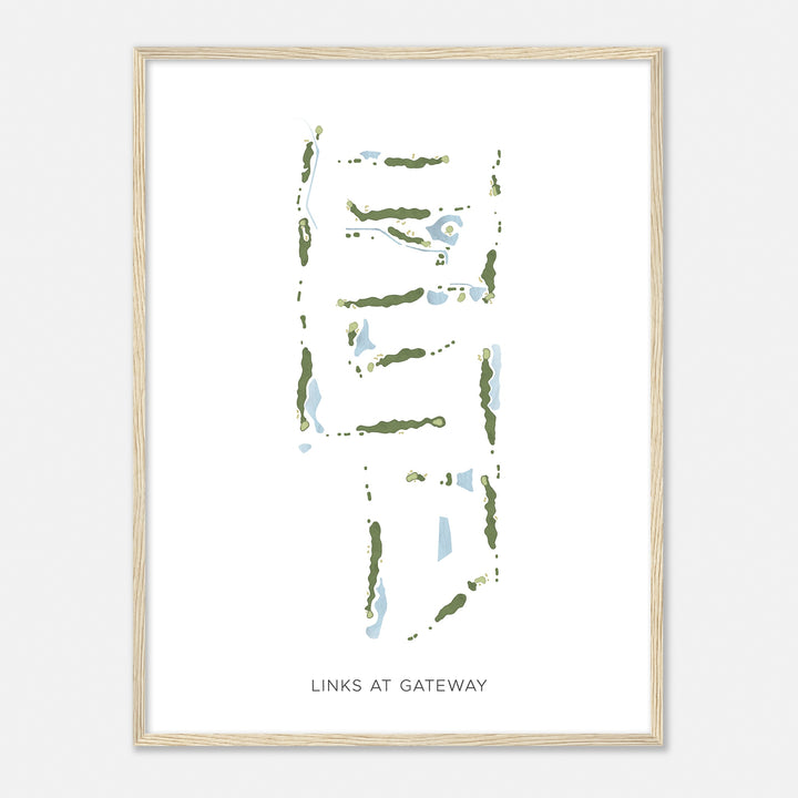 Print of Links At Gateway Modern Map