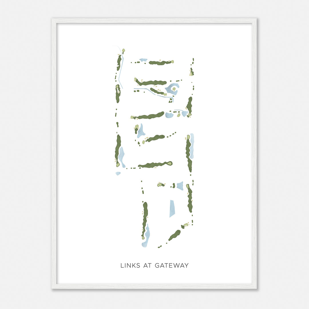 Print of Links At Gateway Modern Map