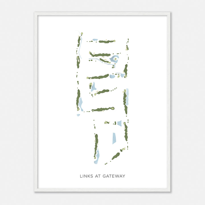 Print of Links At Gateway Modern Map