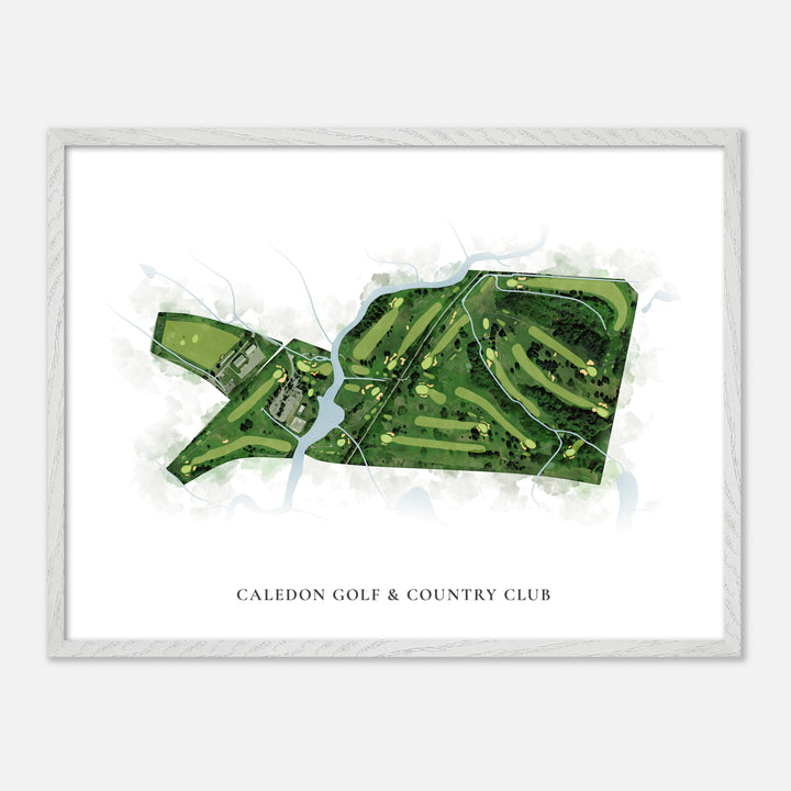 Print of Caledon Golf & Country Club Classic Map