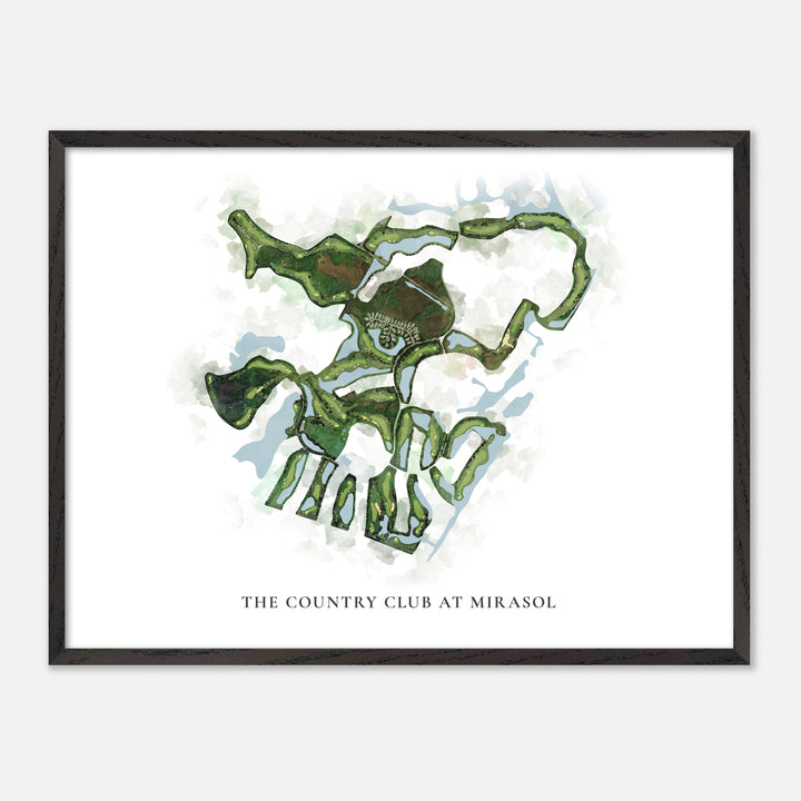 Print of The Country Club At Mirasol Classic Map