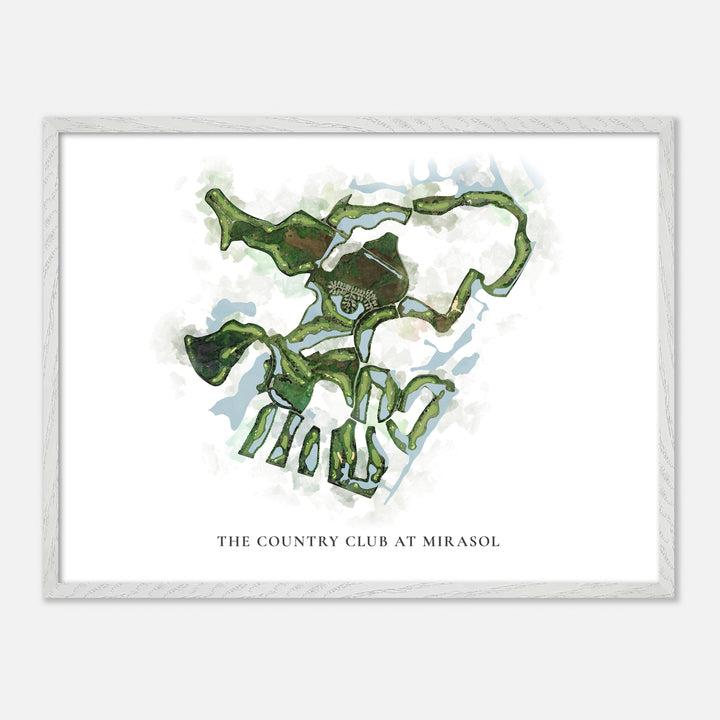 Print of The Country Club At Mirasol Classic Map