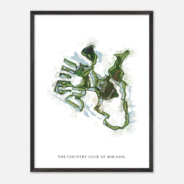 Print of The Country Club At Mirasol Classic Map