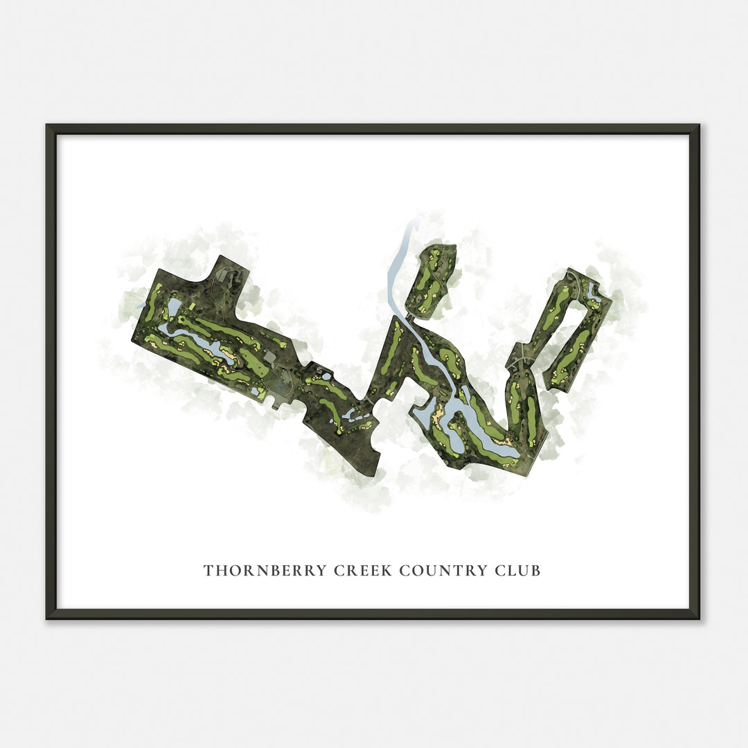 Print of Thornberry Creek Country Club Classic Map