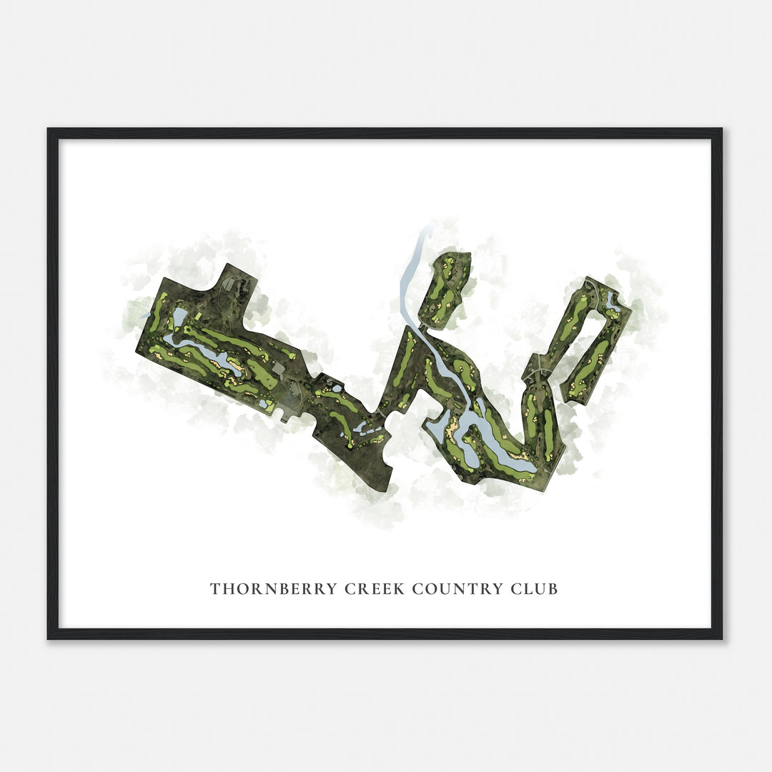 Print of Thornberry Creek Country Club Classic Map