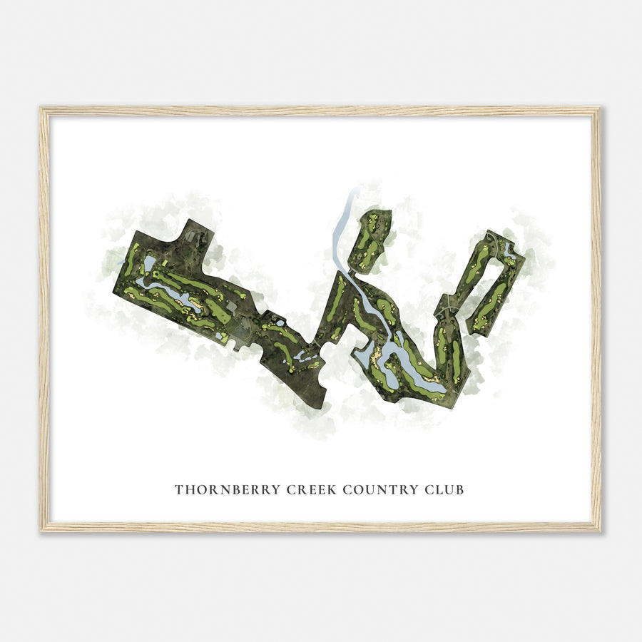 Print of Thornberry Creek Country Club Classic Map