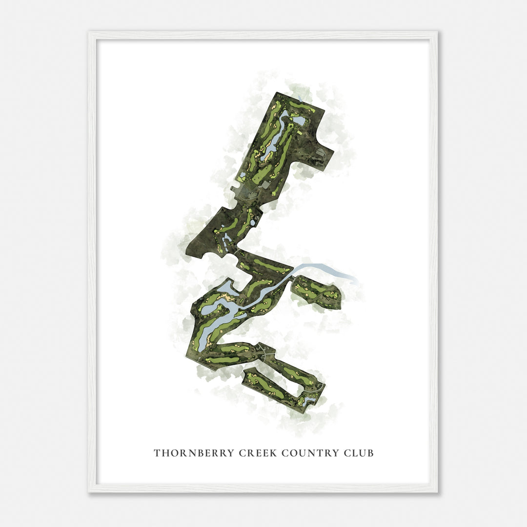 Print of Thornberry Creek Country Club Classic Map
