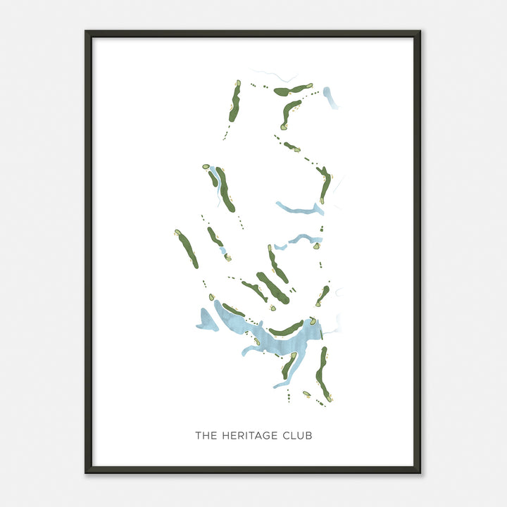 Print of The Heritage Club Modern Map