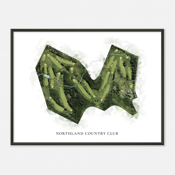 Print of Northland Country Club Classic Map