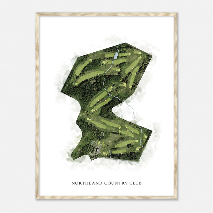 Print of Northland Country Club Classic Map
