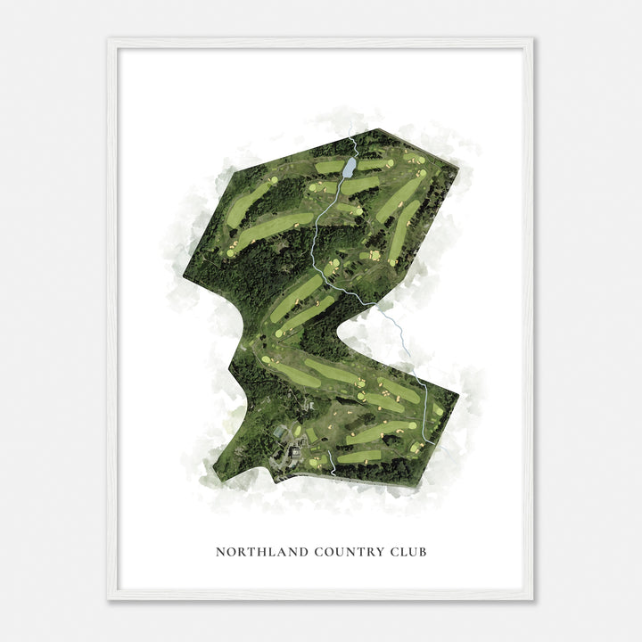 Print of Northland Country Club Classic Map