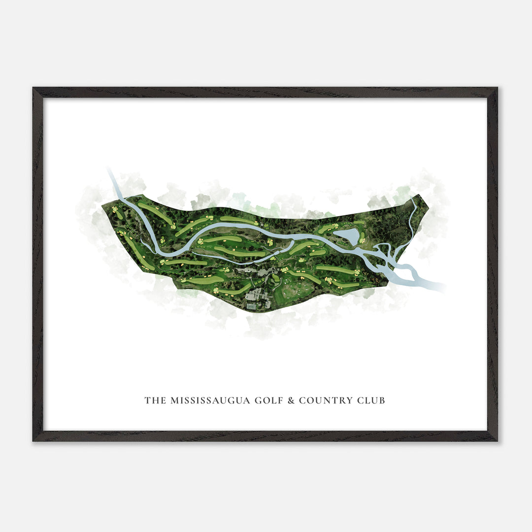Print of The Mississaugua Golf & Country Club Classic Map