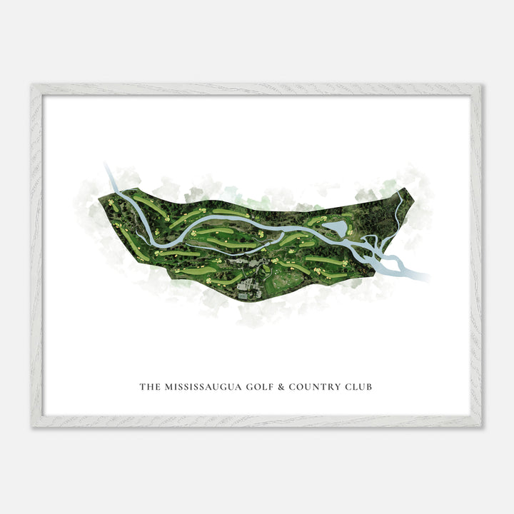 Print of The Mississaugua Golf & Country Club Classic Map