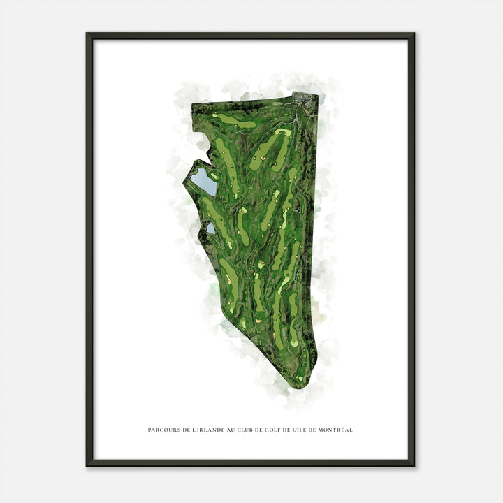 Print of Parcours de l’Irlande au Club de Golf de l&