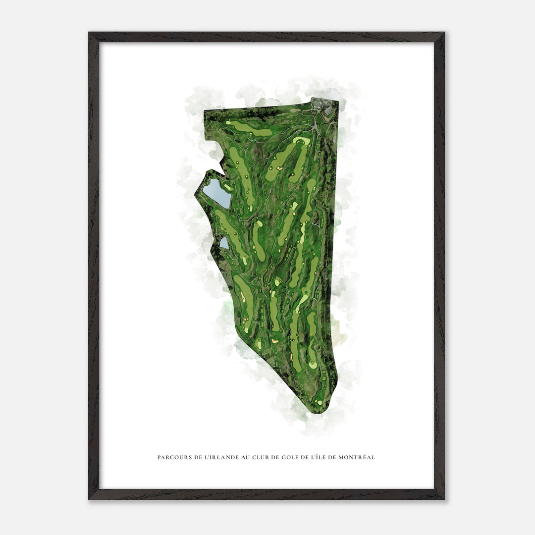 Print of Parcours de l’Irlande au Club de Golf de l&