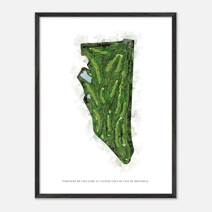 Print of Parcours de l’Irlande au Club de Golf de l&