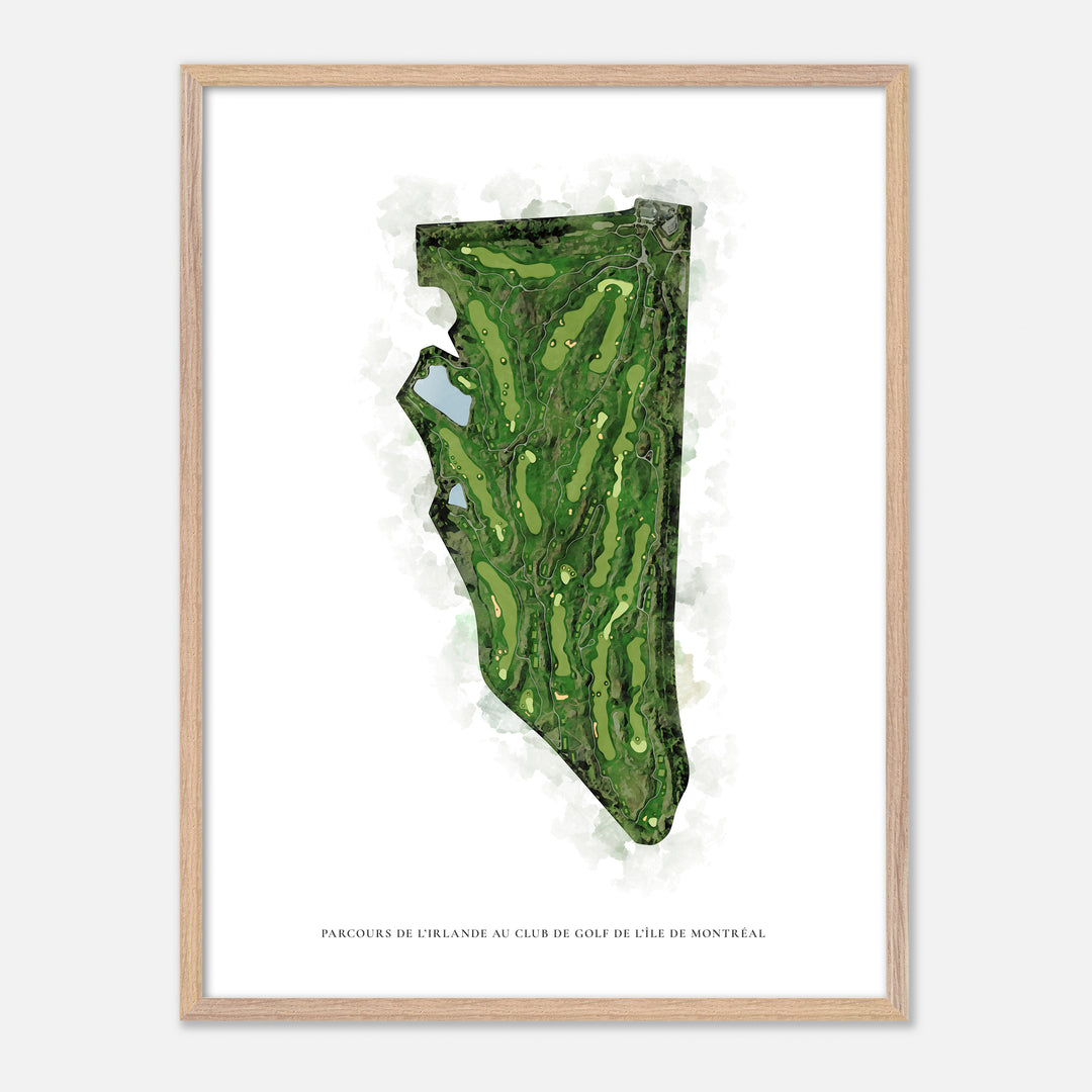Print of Parcours de l’Irlande au Club de Golf de l&