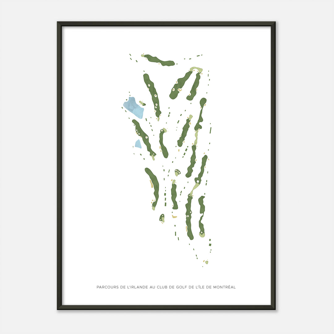 Print of Parcours de l’Irlande au Club de Golf de l&