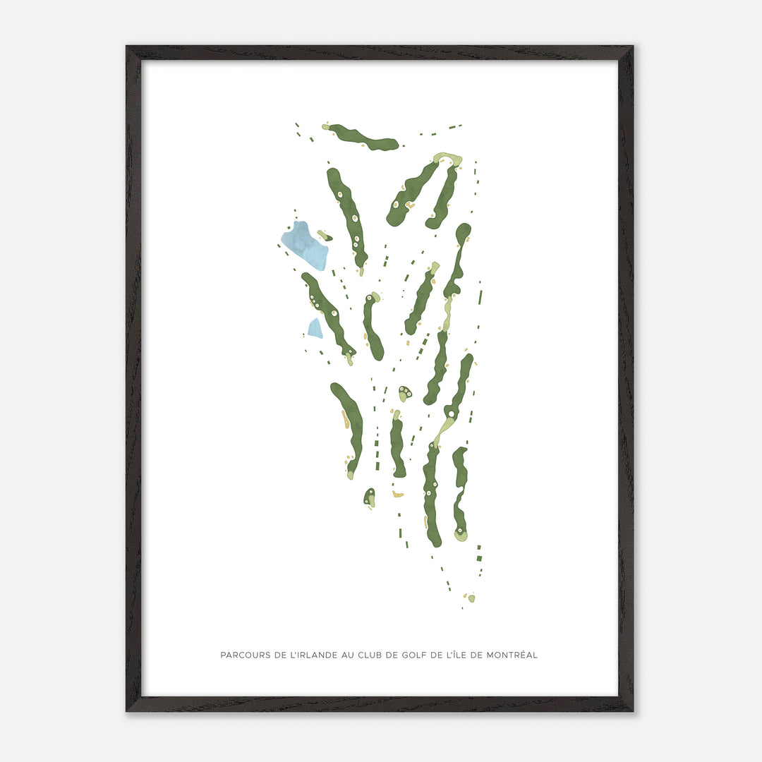 Print of Parcours de l’Irlande au Club de Golf de l&